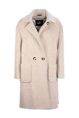 Cappotto in misto lana beige CINZIA ROCCA | AJ7100164B207